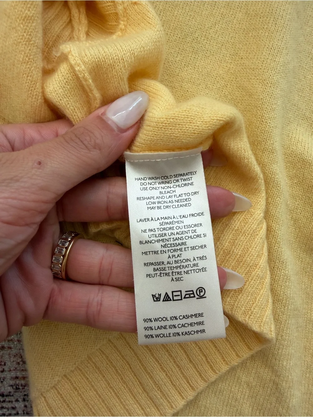 Free People Yellow Laurel Vest